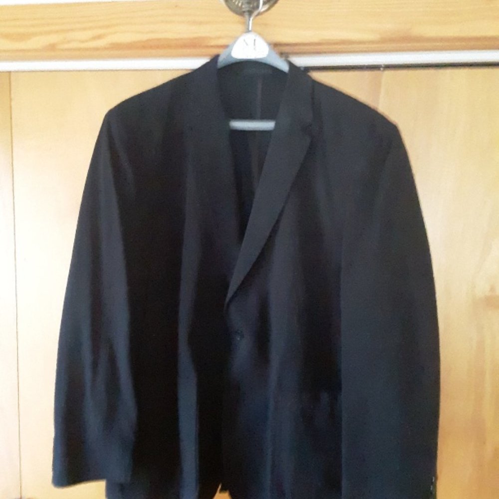 Men's Black Calvin Klein sports coat/blazer 50R